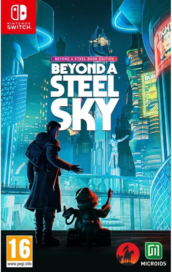 Okładka gry Beyond a Steel Sky Beyond a Steel Book Edition