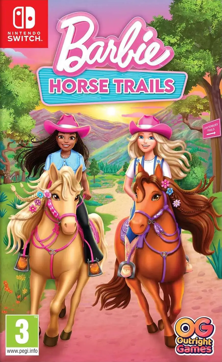 Okładka gry Barbie Horse Trails