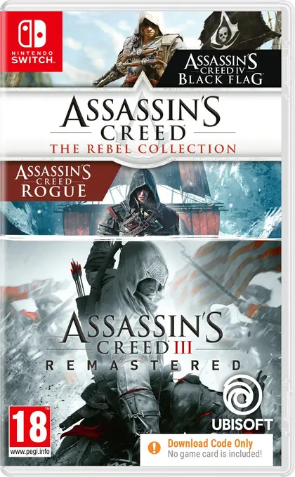 Assassin's Creed Compilation Nintendo Switch okładka gry
