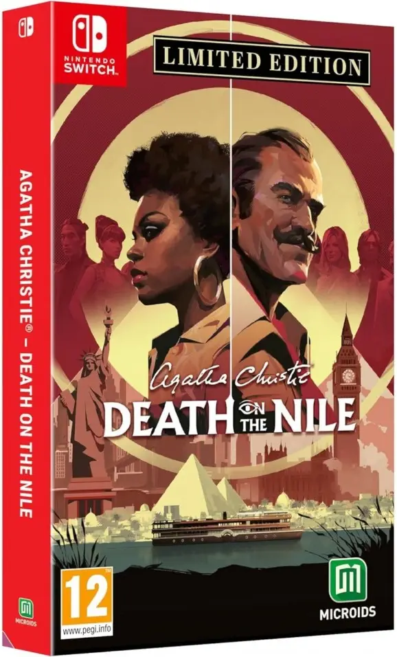 Agatha Christie - Death on the Nile Limited Edition Nintendo Switch okładka gry