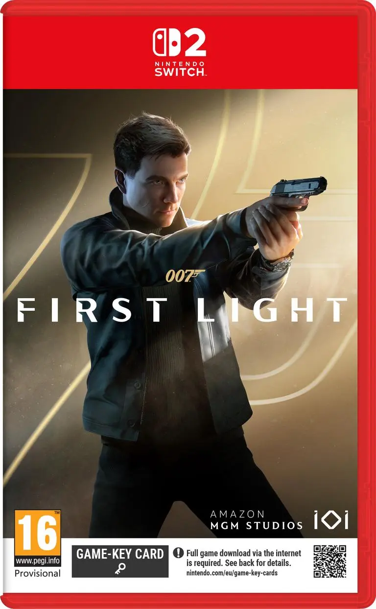 007 First Light Nintendo Switch 2 okładka gry