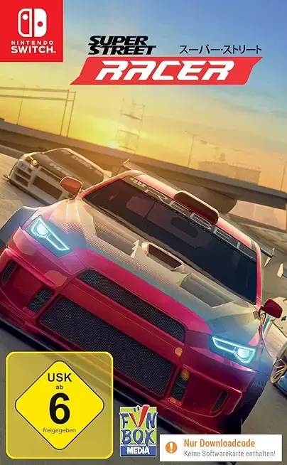 Super Street Racer Nintendo Switch okładka gry