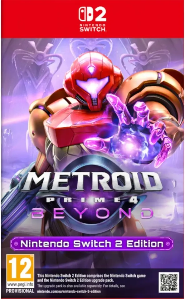 Okładka gry Metroid Prime 4 Beyond na Nintendo Switch 2