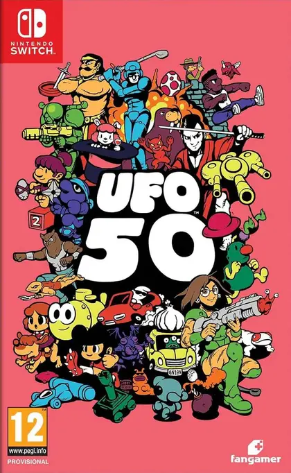 UFO 50 Nintendo Switch okładka gry