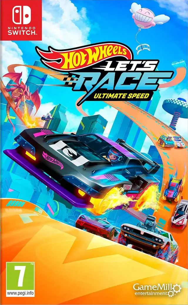 Hot Wheels Let's Race: Ultimate Speed Nintendo Switch okładka gry