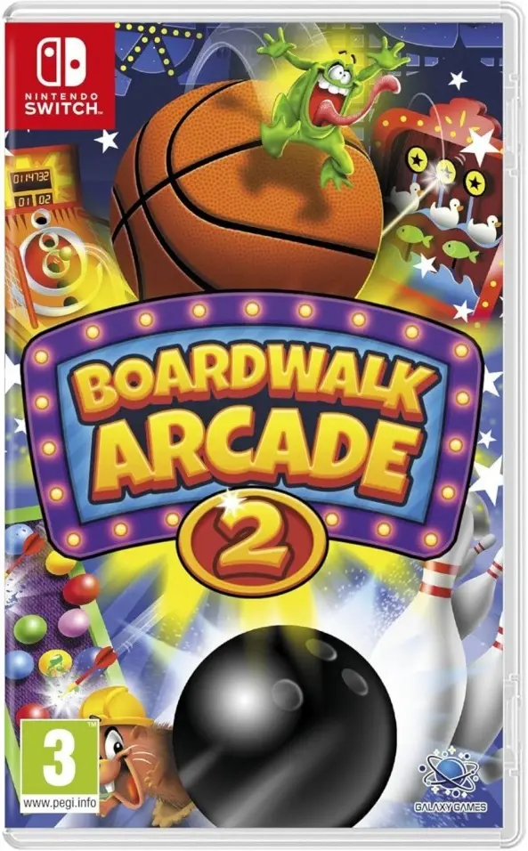Boardwalk Arcade 2 Nintendo Switch okładka gry