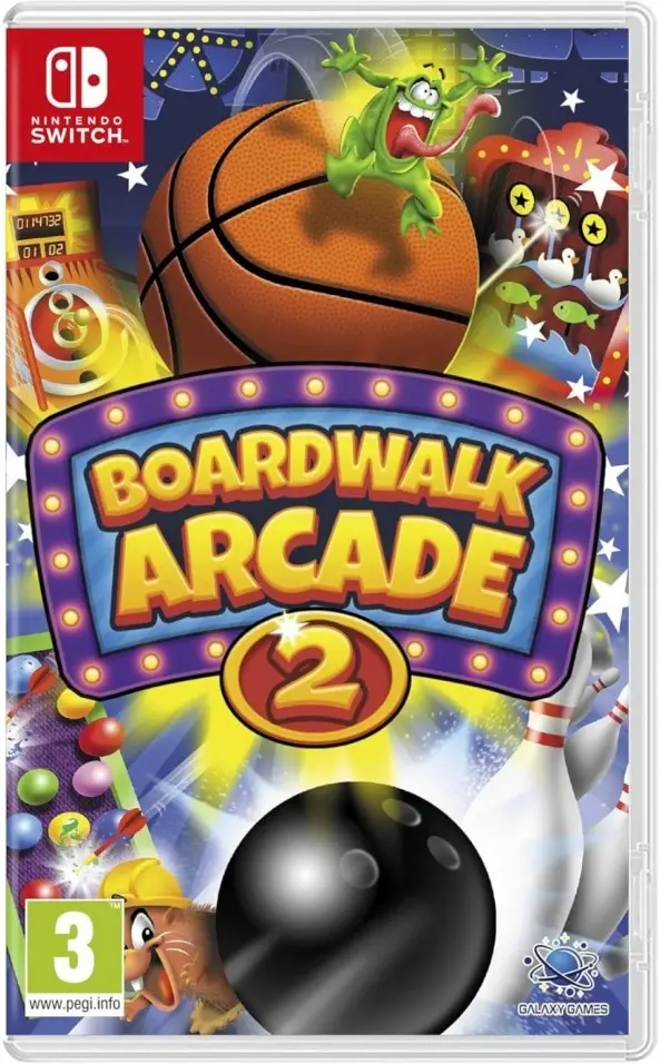 Boardwalk Arcade 2 Nintendo Switch okładka gry