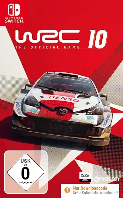 WRC 10 Nintendo Switch okładka gry