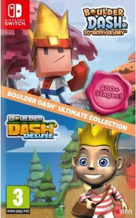 Boulder Dash Ultimate Collection Nintendo Switch okładka gry