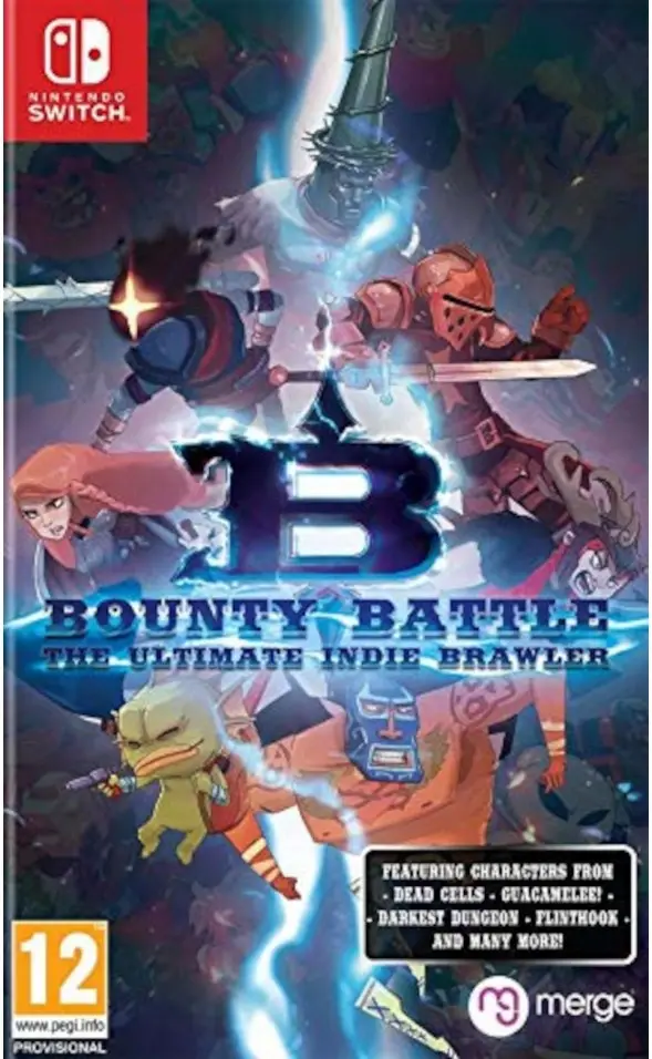 Bounty Battle The Ultimate Indie Brawler Nintendo Switch okładka gry