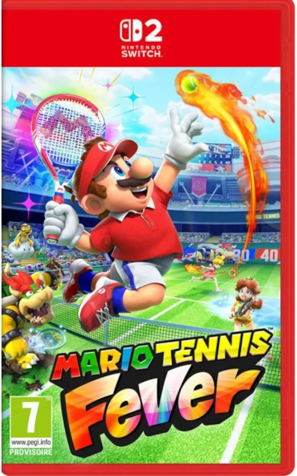 Mario Tennis Fever Nintendo Switch 2 okładka gry