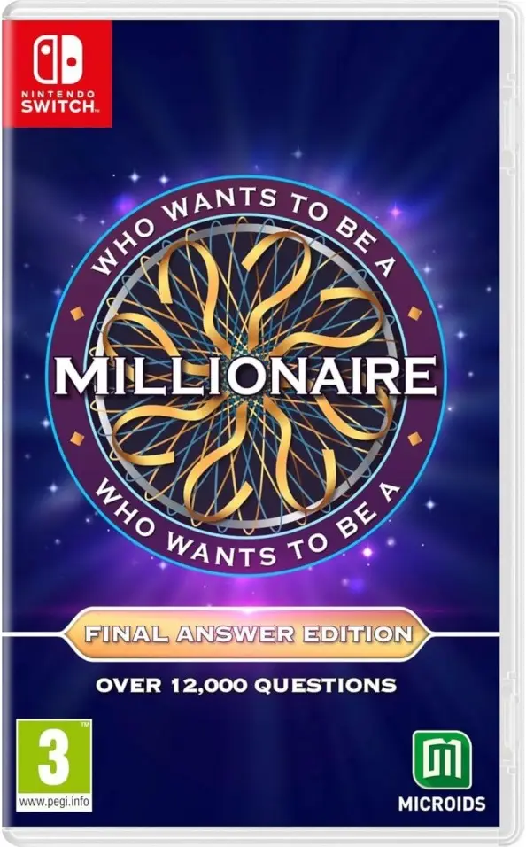 Who Wants To Be A Millionaire? Final Answer Edition Nintendo Switch okładka gry