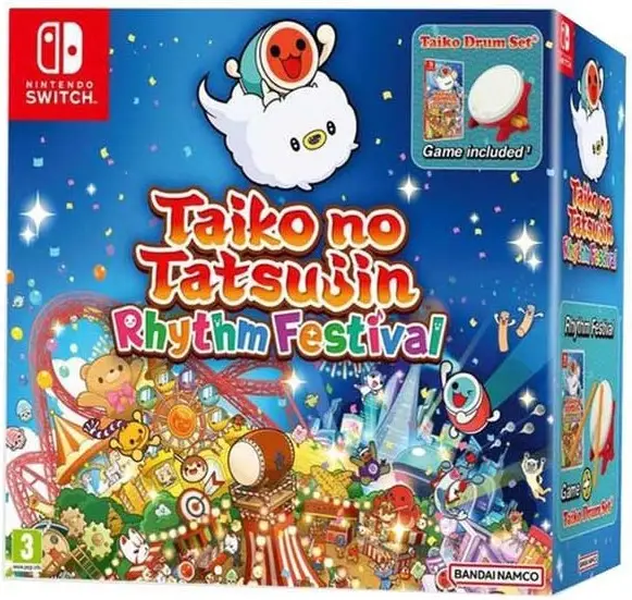 Taiko No Tatsujin Rhythm Festival Collector's Edition Nintendo Switch okładka gry