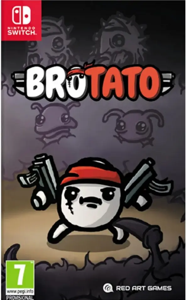 Brotato Nintendo Switch okładka gry
