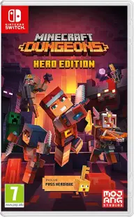Minecraft Dungeons Hero Edition Nintendo Switch okładka gry