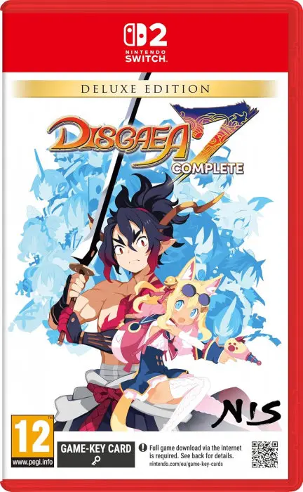 Disgaea 7 Complete Deluxe Edition Nintendo Switch 2 okładka gry