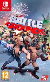 WWE 2K Battlegrounds Nintendo Switch okładka gry