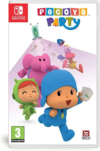 Pocoyo Party Nintendo Switch okładka gry