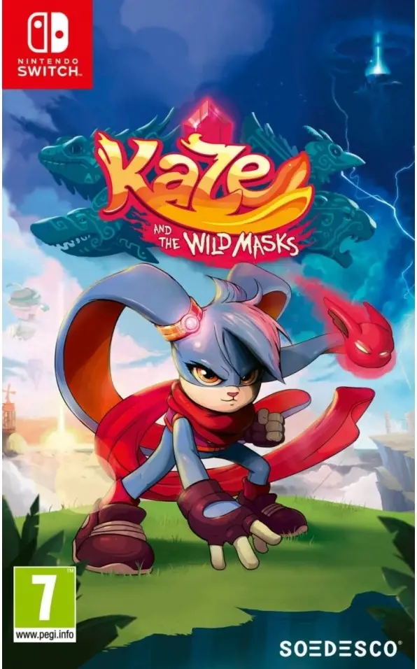 Kaze and the Wild Masks Nintendo Switch okładka gry