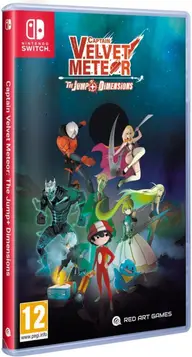 Captain Velvet Meteor The Jump + Dimensions Nintendo Switch okładka gry