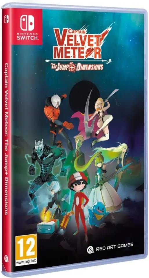 Captain Velvet Meteor The Jump + Dimensions Nintendo Switch okładka gry