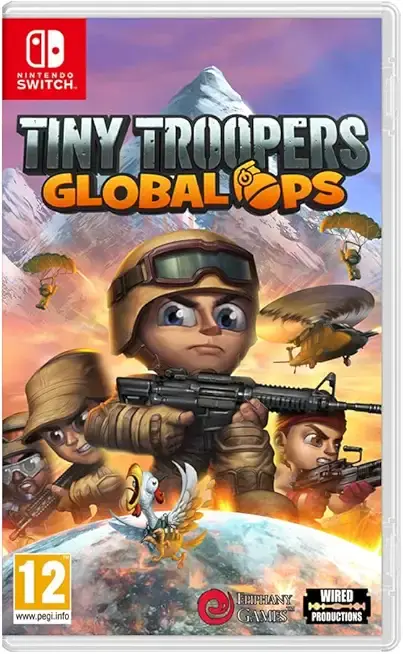 Tiny Troopers Global Ops Nintendo Switch okładka gry