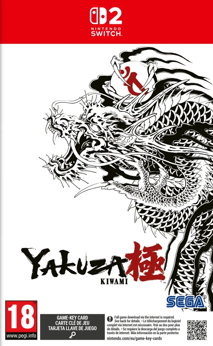 Yakuza Kiwami Nintendo Switch 2 okładka gry