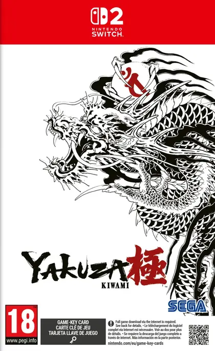 Yakuza Kiwami Nintendo Switch 2 okładka gry