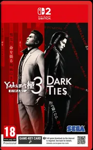 Yakuza Kiwami 3 & Dark Ties Nintendo Switch 2 okładka gry