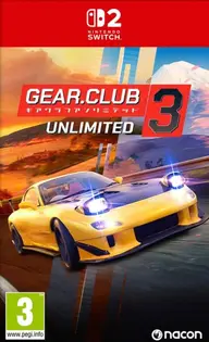Gear Club Unlimited 3 Nintendo Switch 2 okładka gry