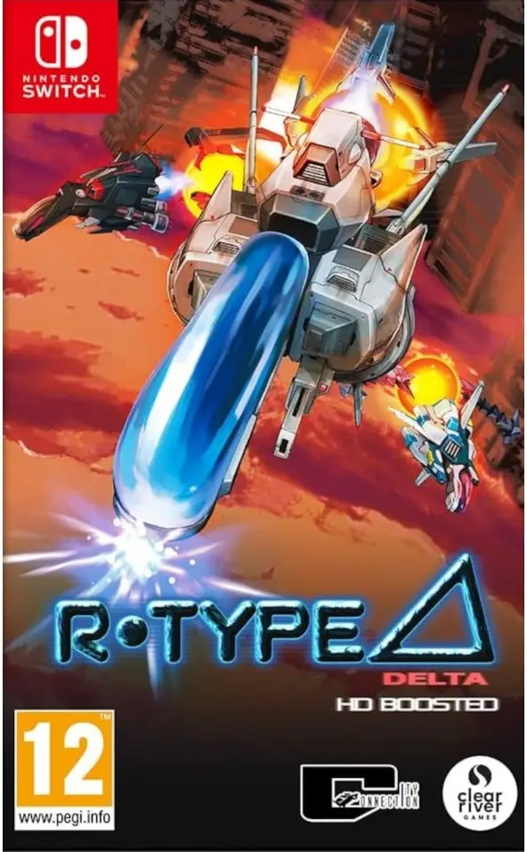 R-Type Delta HD Boosted Nintendo Switch okładka gry
