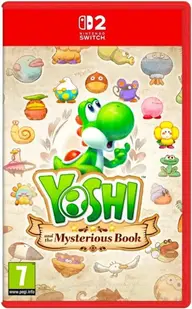 Yoshi and the Mysterious Book Nintendo Switch 2 okładka gry