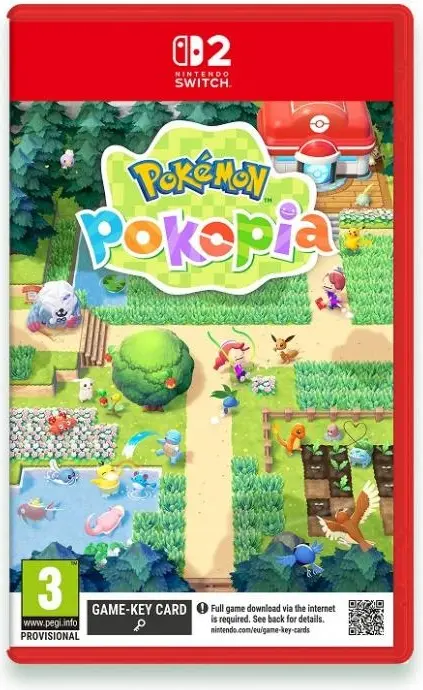 Okładka gry Pokémon Pokopia na Nintendo Switch 2