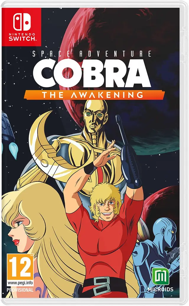 Space Adventure Cobra: The Awakening Nintendo Switch okładka gry
