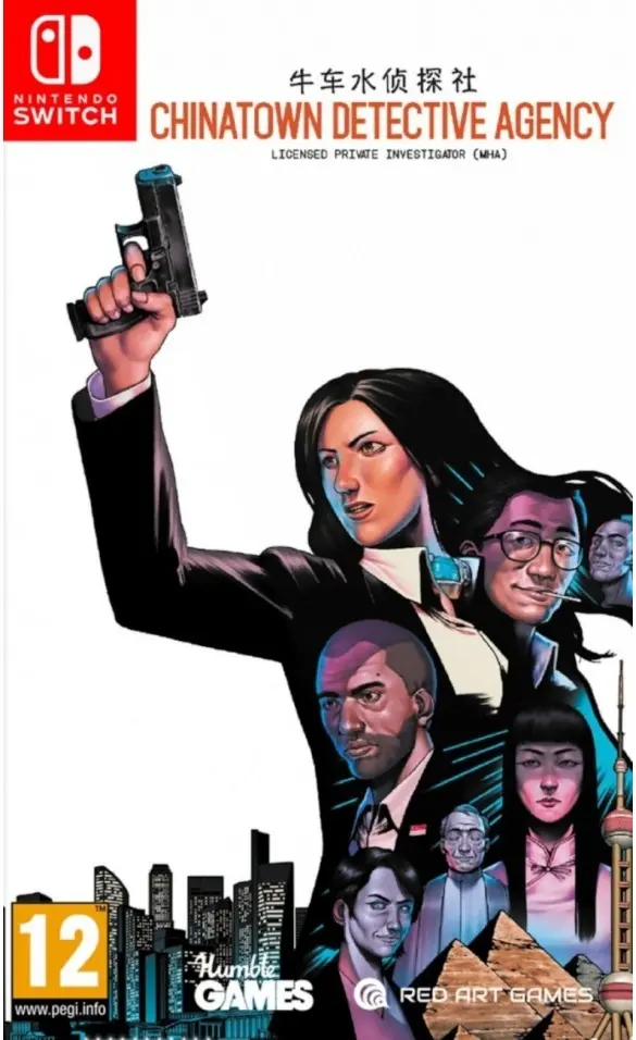Chinatown Detective Agency Nintendo Switch okładka gry