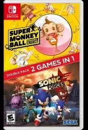 Sonic Forces + Super Monkey Ball: Banana Blitz HH Double Pack Nintendo Switch okładka gry