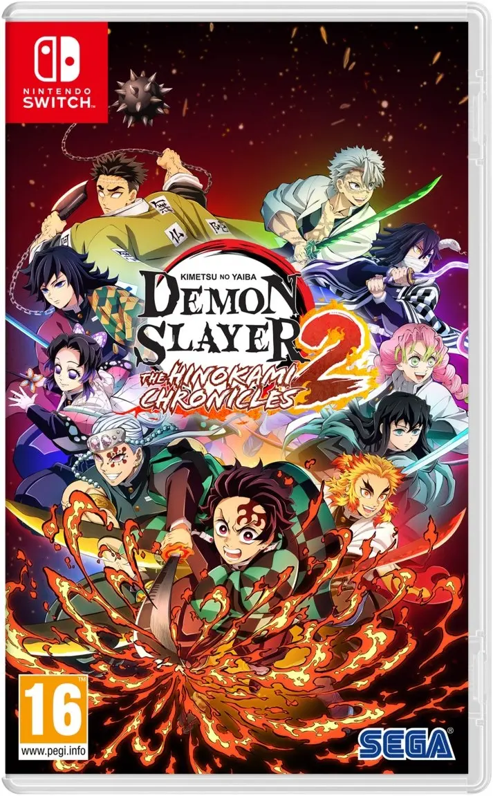 Okładka gry Demon Slayer Kimetsu No Yaiba - The Hinokami Chronicles 2 na Nintendo Switch - najlepsza oferta