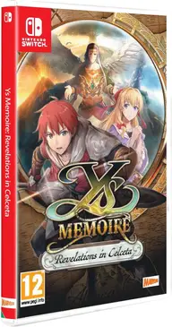 Ys Memoire Revelations in Celceta Nintendo Switch okładka gry