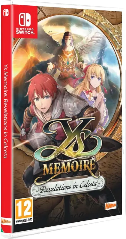 Ys Memoire Revelations in Celceta Nintendo Switch okładka gry