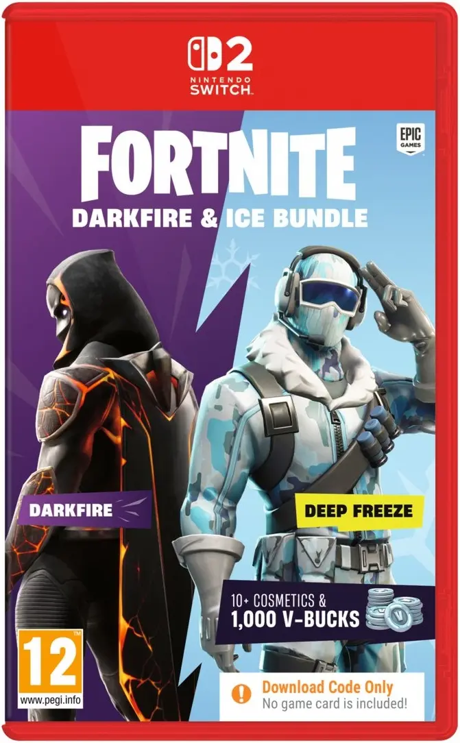 Okładka gry Fortnite Darkfire & Ice Bundle na Nintendo Switch 2