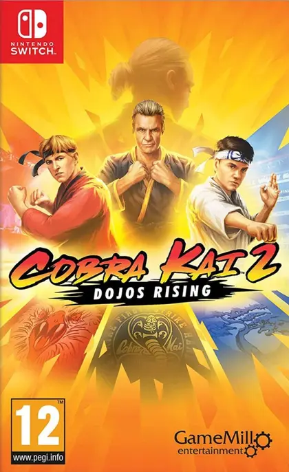Cobra Kai 2 Dojos Rising Nintendo Switch okładka gry