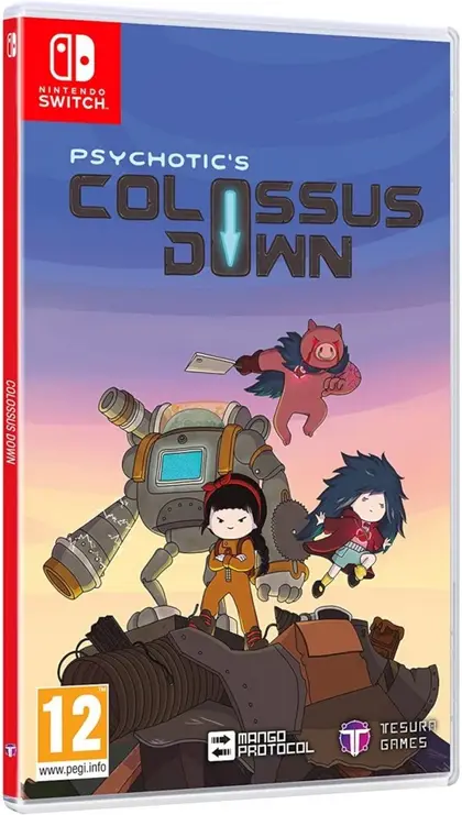Colossus Down Nintendo Switch okładka gry