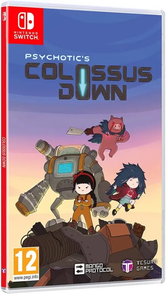 Colossus Down Nintendo Switch okładka gry