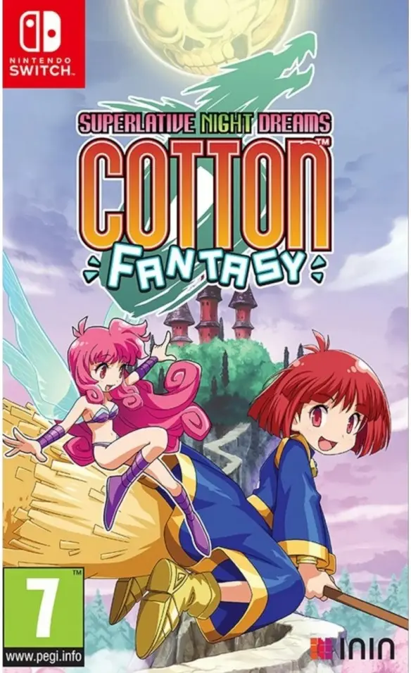 Cotton Fantasy Superlative Night Dreams Nintendo Switch okładka gry