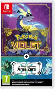 Pokémon Violet + The Hidden Treasure of Area Zero DLC Nintendo Switch okładka gry