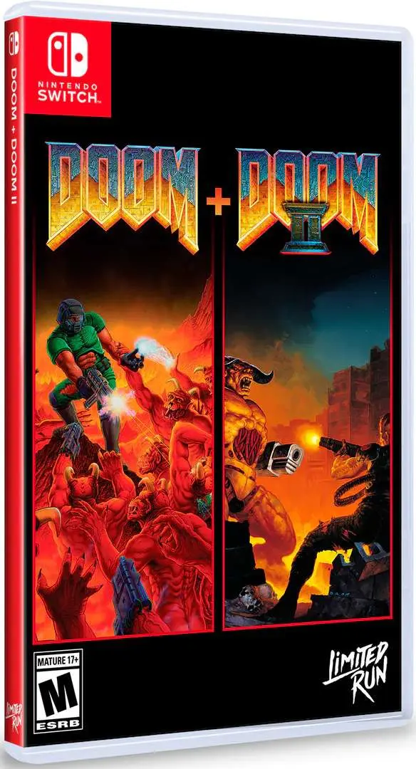 Doom + Doom II Nintendo Switch okładka gry