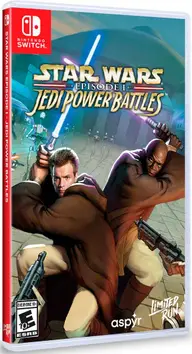 Star Wars Episode I Jedi Power Battles Nintendo Switch okładka gry