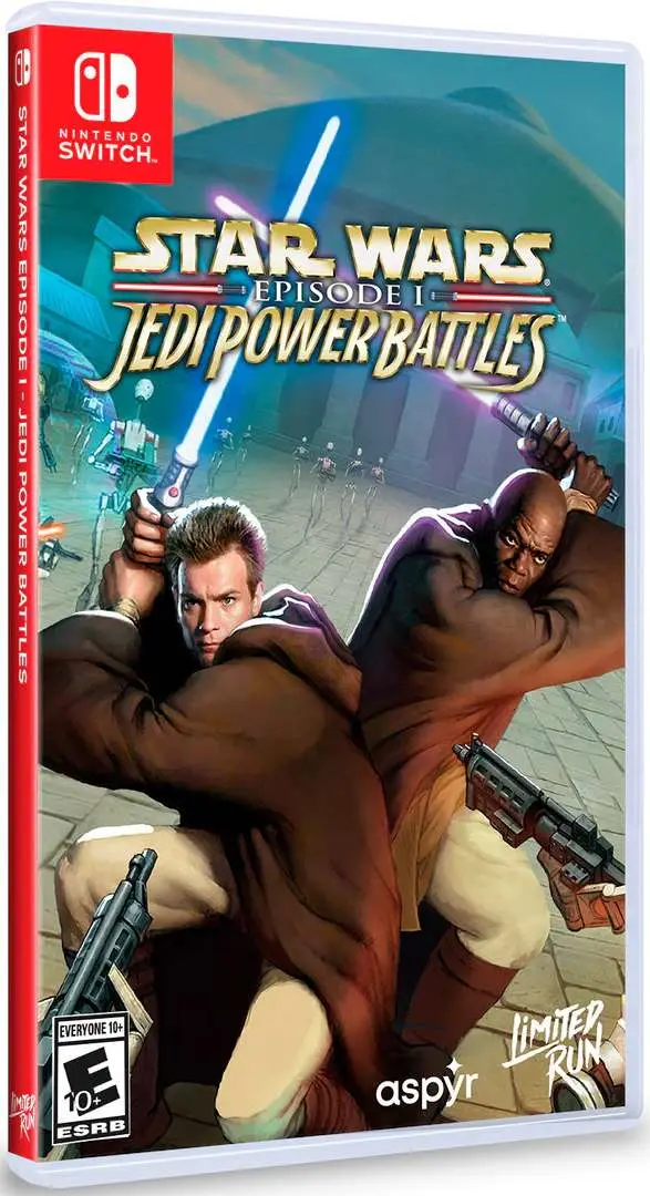 Star Wars Episode I Jedi Power Battles Nintendo Switch okładka gry