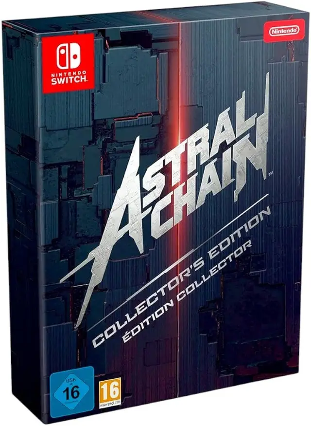 Astral Chain Edycja Kolekcjonerska Nintendo Switch okładka gry