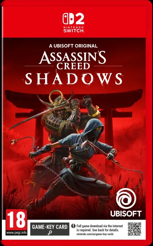 Okładka gry Assassin's Creed Shadows na Nintendo Switch 2